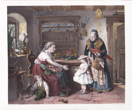 “The visit of the Foste Child”, Virtue Gallery