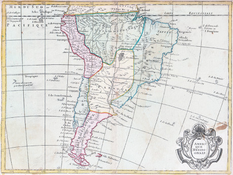 Atlas Nouveau Portatif, 1780, L’America meridionale