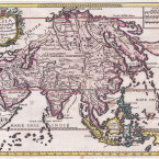 Asia, P. A. Neralco, Roma 1757