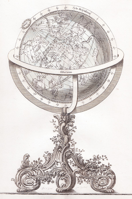 Globo celeste, Atlas Méthodique et Elémentarie