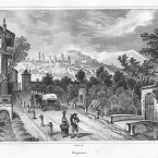 Incisione su acciaio, Bergamo, Audot 1837