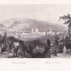 Incisione su acciaio, Firenze, W. Brockedon