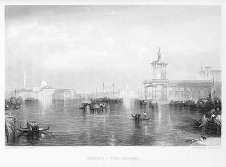 Incisione su acciaio, Venezia, J. T. Willmore