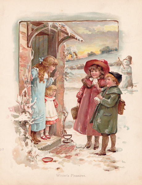 Illustrazione da libri per bambini, Cromolitografia dell’800