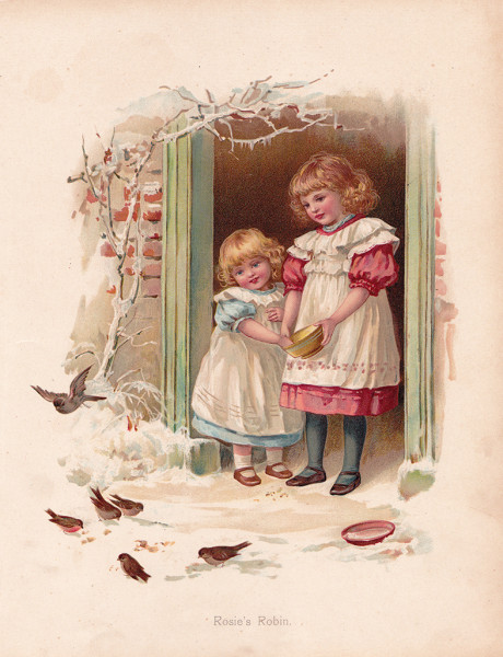 Illustrazione da libri per bambini, Cromolitografia dell’800
