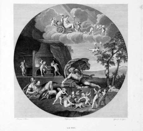 Nicolas Courbe, “Allegoria dei Quattro Elementi”