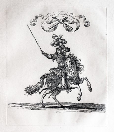 ‘Summus Castorum Praefectus Gramontius’, Calcographie du Louvre