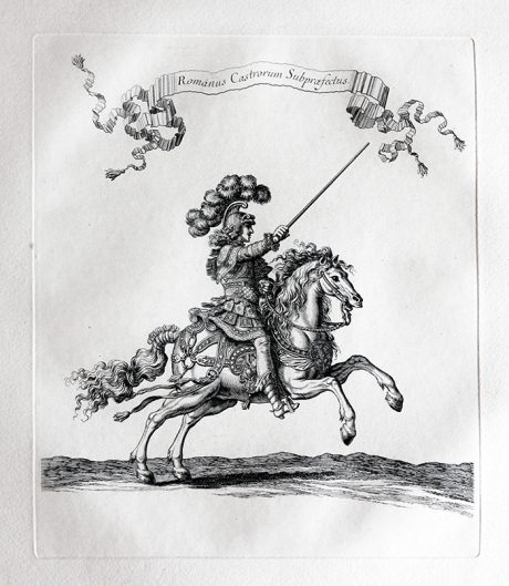 ‘Romanus Castrorum Subpraefectus’, Calcographie du Louvre